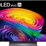 Smart TV LG OLED evo AI 4K C6 55 polegadas 2026 com cores vivas, pretos perfeitos e alto contraste para sua sala.