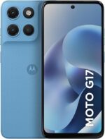 Smartphone Motorola Moto G17 128GB: câmera 50MP, bateria 5200 mAh e 12GB RAM Boost para comprar com desempenho e fluidez.