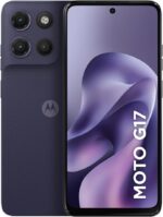 Smartphone Motorola Moto G17 4G: 256GB, 12GB RAM, câmera 50MP, bateria 5200mAh e tela FHD+ para mais desempenho.