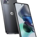 Smartphone Motorola Moto G23 4G 128 GB 4 GB RAM Grafite com câmera 50 MP, selfie 16 MP e áudio Dolby Atmos.