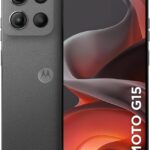 Smartphone Motorola Moto g15-256GB 12GB (4GB RAM+8GB Ram Boost) e Camera 50MP com AI e Night Vision Bateria de 5200 mAh Tela FHD+ 6.7" com Superbrilho NFC - Grafite