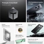 Smartphone Realme Note 60x com 4GB, 128GB e bateria de 5000mAh: resistência ArmorShell e tela 90Hz para comprar hoje. - Imagem 2