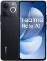 Smartphone Realme Note 70 8GB/256GB, bateria 6300mAh, tela 6,74" 90Hz, IP54 e resistência militar