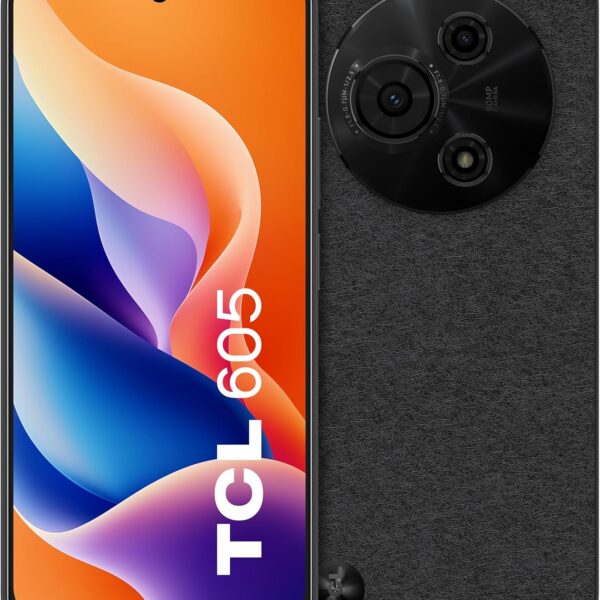 Smartphone TCL 605 256GB, 14GB RAM, tela 6.7 90Hz, câmera 50MP e bateria 5200mAh com NFC