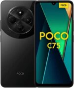Smartphone Xiaomi Poco C75 NFC 8GB 256GB Preto: desempenho e armazenamento para comprar agora.