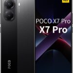 Smartphone Xiaomi Poco X7 Pro 5G Black 12GB RAM 256GB: desempenho rápido e amplo armazenamento para sua compra.