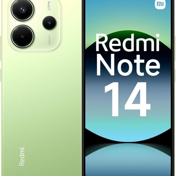 Smartphone Xiaomi Redmi Note 14 8GB 256GB Verde: desempenho, estilo e armazenamento ideal para comprar agora