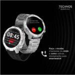 Smartwatch Technos Connect Sports Call Dourado com chamada telefônica para mais praticidade no dia a dia - Imagem 2