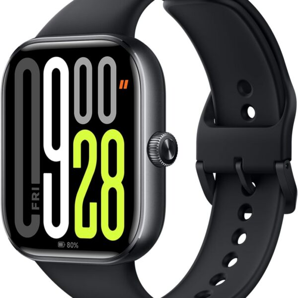 Smartwatch X.iaomi Redmi Watch 5 com GPS, Bluetooth e até 24 dias de bateria preta