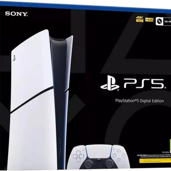 Sony PlayStation 5 Slim Digital Edition Console - 825GB - Middle East Version