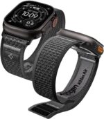 Spigen Athlex Air: pulseira leve e resistente para Apple Watch Ultra e séries 11 a 1, conforto ideal para o dia a dia