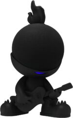 Splin Suporte Mesa Echo Dot 5 ou 4: mais som, captação e estilo Star Boy preto para sua Alexa. - Imagem 2