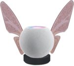 Splin Suporte Stand Mesa para Alexa Echo Dot 5 rosa: design elegante, encaixe seguro e toque decorativo exclusivo para seu ambiente. - Imagem 2