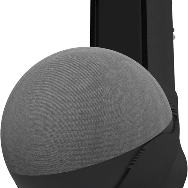 Splin Suporte para Echo Dot 5 ou 4: compacto, sem cabos aparentes, encaixe firme e praticidade na tomada.