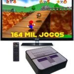 Super Retro Snes 64 Edição Especial: 164 mil jogos, atualizado 2026, Smart Plus e compatível com Android
