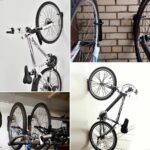 Suporte Bicicleta Parede com Gancho Emborrachado: fixação segura, proteção e organização para sua bike. - Imagem 2