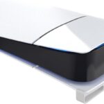 Suporte Horizontal Compatível Com Playstation 5 Slim Digital 3D-499-Branco (1232)