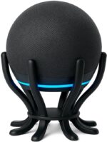 Suporte Polvo Leadon para Echo Dot 4 e 5: organiza cabos, garante estabilidade e som 360° livre para Alexa.