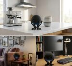 Suporte Polvo Leadon para Echo Dot 4 e 5: organiza cabos, garante estabilidade e som 360° livre para Alexa. - Imagem 2