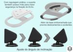 Suporte ajustável para Echo Show 5 3ª geração: fixação com ímãs, base antiderrapante e melhor ângulo de visualização. - Imagem 2