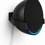 Suporte de Parede para Echo Pop com encaixe sob medida, melhor projeção de som e organização sem fios para sua casa.