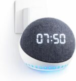 Suporte de Tomada Alexa Echo Pop: instalação sem furos, organiza cabos e deixa seu ambiente mais clean.