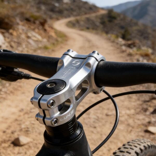 Suporte de guidão CNC leve e resistente para mountain bike, com direção mais precisa e segura em alta velocidade
