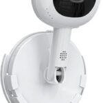 Suporte de parede Nanit Pro 1080p HD: fixação estável e visão ampla para sua babá eletrônica inteligente.
