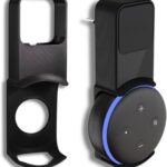 Suporte para Alexa Echo Dot 3: compacto, resistente e sem fios, organiza sua tomada com encaixe seguro e prático.