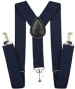 Suspensórios masculino e feminino 2,5cm ajustável, confortável e versátil para adulto e infantil em várias cores