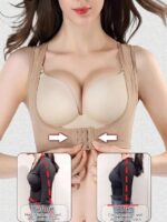 Sutiã feminino corretor de postura: suporte, conforto e ajuste ideal para uso diário e treino fitness - Imagem 2