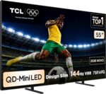 TCL PREMIUM 4K QD-Mini LED 55 A400M: imagem vibrante, 144 Hz VRR e Google TV para máximo desempenho e compra certa. - Imagem 2