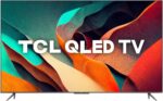 TCL QLED TV 55” C635 4K UHD Google TV, 120Hz-DLG, DOLBY VISION+ATMOS, Onkyo, com Wifi dual band e Bluetooth integrados, Comando de voz à distância, Google Assistant e design sem bordas