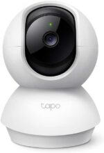 TP-Link Tapo C200: câmera Wi-Fi 360° 1080p com visão noturna e áudio bidirecional para sua segurança.