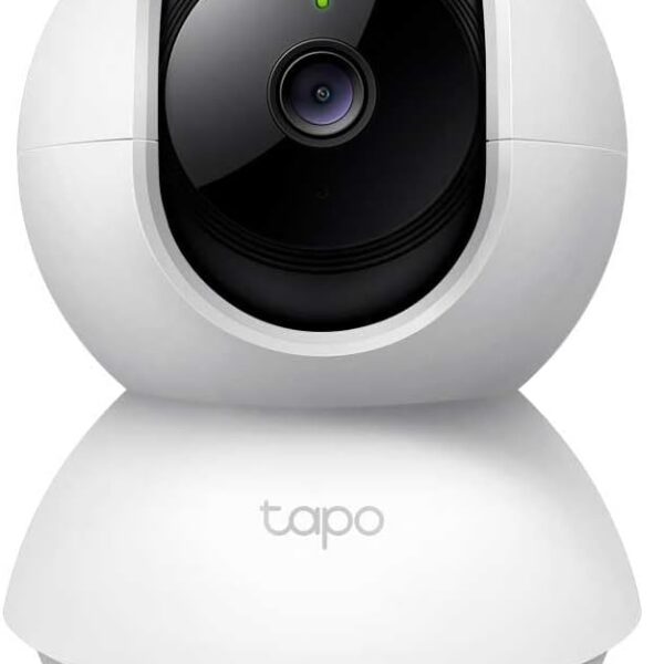 TP-Link Tapo C200: câmera Wi-Fi 360° 1080p com visão noturna e áudio bidirecional para sua segurança.