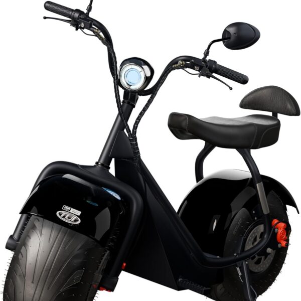 TUI MAIS elétrico 2 lugares 1000W: conforto, autonomia e segurança para sua mobilidade.
