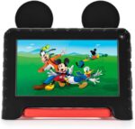 Tablet Infantil Mickey Controle Parental 32GB + Tela 7 pol + Case + Wi-fi + Android 11 Quad Core - Preto - Multi - NB367 - Imagem 2