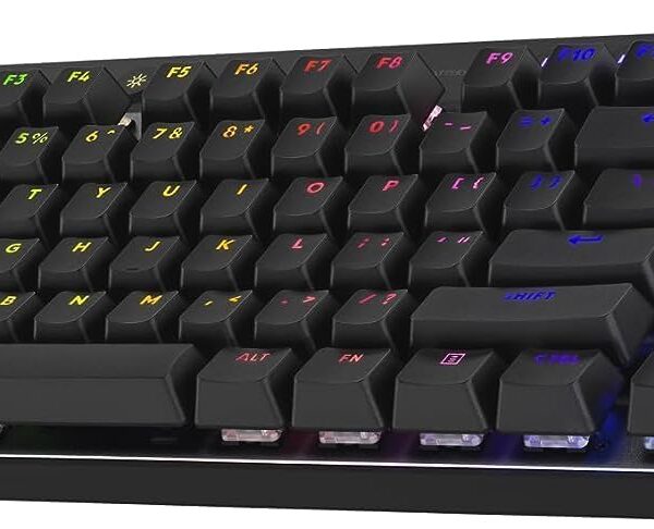 Teclado Gamer Sem Fio Logitech G PRO X com design TKL, Layout US, RGB LIGHTSYNC, Tecnologia LIGHTSPEED e Switch Exclusivo GX Brown Tactile - Preto