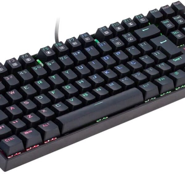 Teclado Mecânico Gamer Redragon Kumara RGB Switch Outemu Brown ABNT2 - K552RGB-1 (BROWN)