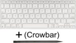 Teclas QWERTY US para Magic Keyboard iPad Pro 11 M4/M3/A16, reposição branca fácil de instalar - Imagem 2