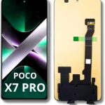 Tela Display Amoled Sem Aro para Poco X7 Pro 5G: alta qualidade, 120Hz e biometria para troca com desempenho original.