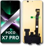 Tela Display Amoled Sem Aro para Poco X7 Pro 5G: alta qualidade, 120Hz e biometria para troca com desempenho original.