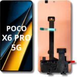 Tela Display para Poco X6 Pro 5G AMOLED sem aro original nacional, com biometria e alta qualidade de imagem.