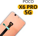 Tela Display para Poco X6 Pro 5G AMOLED sem aro original nacional, com biometria e alta qualidade de imagem. - Imagem 2