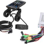 Tela de Mountain Bike com display colorido e controlador 17A: desempenho eficiente, autoaprendizagem e compatibilidade ampla para substituição