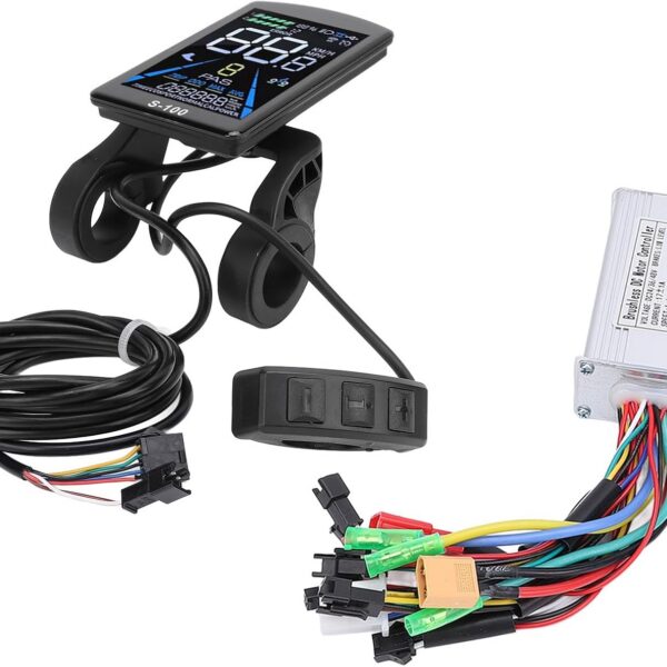 Tela de Mountain Bike com display colorido e controlador 17A: desempenho eficiente, autoaprendizagem e compatibilidade ampla para substituição