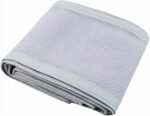 Tela para Berço Respirável Branco 1,60m x 30cm: proteção anti-sufocante, fácil de instalar e lavar para mais segurança no sono do bebê - Imagem 2