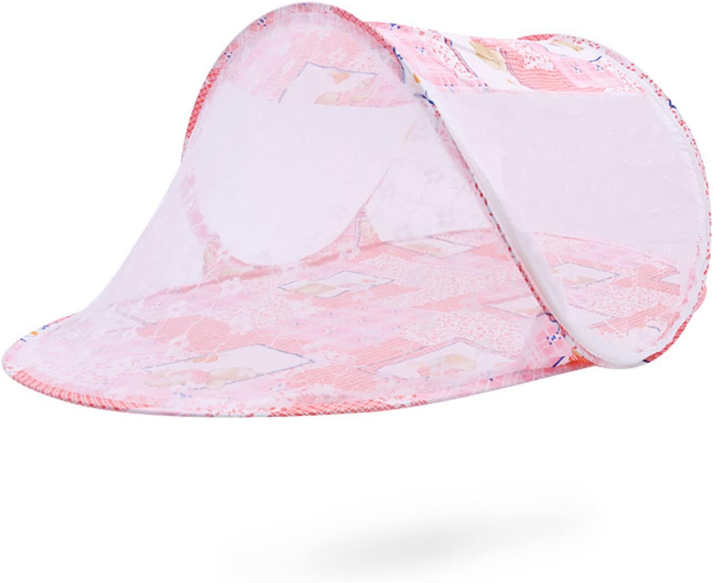 Tenda de berço respirável com zíper: protege contra mosquitos, é Tenda de berço respirável com zíper: protege contra mosquitos, é dobrável e confortável para o sono do bebê.