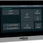 Terminal Interno Video Porteiro IP TVIP 3000 WiFi Intelbras com comunicação prática e controle moderno para sua segurança