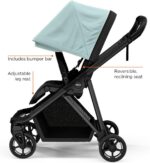 Thule Shine City: carrinho compacto, leve e dobrável com uma mão, ideal para mobilidade urbana com conforto e praticidade. - Imagem 2